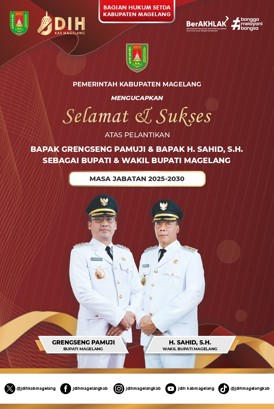 Bupati dan Wakil Bupati 2025